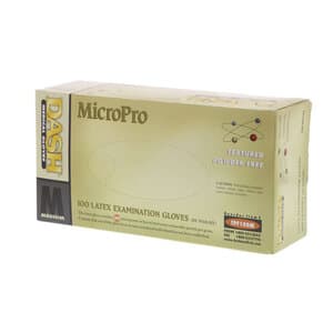 MicroPro™ Powder-Free Latex Exam Gloves, Textured, Non-Sterile, Medium, Natural, 100/Box, TPF100M thumbnail 12