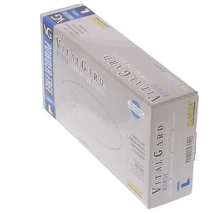 VitalGard Nitrile Exam Gloves, Powder-Free, Latex-Free, Large, Blue, 100/Box, VNPF100L thumbnail 14