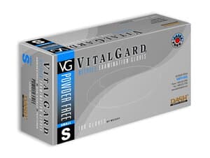 VitalGard Nitrile Exam Gloves, Powder Free, Latex Free, X-Small, Blue, 100/Box, VNPF100XS thumbnail 11