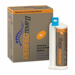 PERFECTemp II Automix Temporary Crown & Bridge Material Cartridge, Shade A1, 4:1 Self-Cure Bis-Acrylic, 50 mL, SPD1300 thumbnail 14