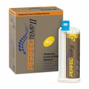 DenMat PERFECTemp II Automix Bis-Acrylic Temporary Crown & Bridge Material Cartridge, Shade BL2, 50 mL, Refill Package (SPD1320) thumbnail 13