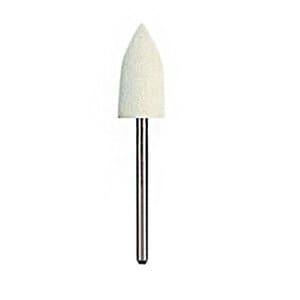 Dedeco Classic Midget Rubber Polisher, White, Ultra-Fine, Shape #15, FG 1/16" Shank, 12/Box, 4782 thumbnail 9