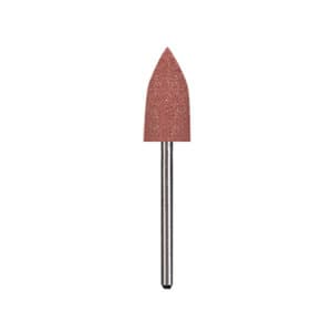 Dedeco #15 Red Midget Classic Rubber Polisher, Fine Grit, Friction Grip (FG) 1.6mm Shank, Flame Shape, Box of 12 thumbnail 3
