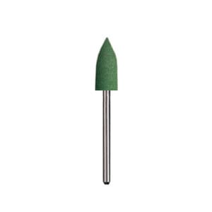 Dedeco Classic Midget Polisher, Green, Mini Flame, Coarse, FG (1/16" Shank), 12/Box, 4580 thumbnail 8