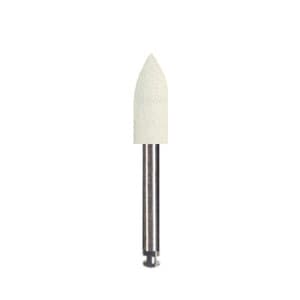 Dedeco Classic Midget Polisher, #138 White, Ultra-Fine, Right Angle (RA), 3/32" (2.35mm) Shank, 12/Box, 4773 thumbnail 8