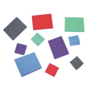Keystone Blue Foam Fillers for Rigid C&B Boxes, 1" x 3/8" (25.4 x 9.5mm), Box of 1000 thumbnail 5