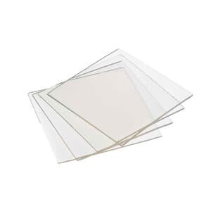 Pro-Form Soft EVA Vacuum Forming Tray Material, Clear, 0.120" (3 mm), 5" x 5" Sheets, 25/Pk, 9611240 thumbnail 9