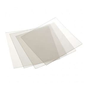 Keystone Coping Material, Cloudy Polypropylene Sheets, 5" x 5" (127x127mm), 0.020" (0.50mm) Thick, Package of 25 - Coping Material 5″x 5″ Cloudy .020" (.50mm) Pkg/25 - Image 1