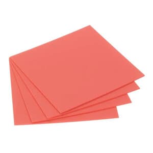 Pro-Form Base Plate Material, 5" x 5", 0.080" (2.0 mm), Red/Pink, 25/Pk, 9616230 thumbnail 14