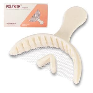 Polybite Disposable 3-in-1 Bite Registration Impression Tray, Anterior, 35/Box, 885 thumbnail 11