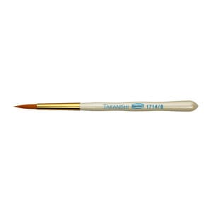 Renfert Takanishi Ceramist Brush, Size #8, Synthetic Bristle, 2/Pack, 17140008 thumbnail 6