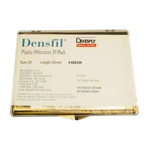 Densfil Plastic Obturators, Refill, 25 mm, #20, Yellow, 30/Pk, 669249 thumbnail 13