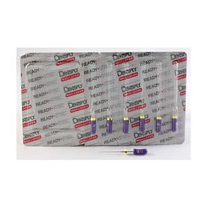 Dentsply Maillefer READYSTEEL FlexoFile #10, 25mm, Sterile Stainless Steel Hand File, Purple, 6/Pk, 6831025 thumbnail 9