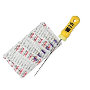 Dentsply Maillefer READYSTEEL FlexoFile #15, 21mm, Sterile, White, 6/Pk, 6831521 thumbnail 8