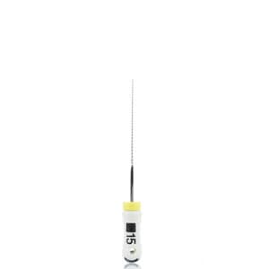 Dentsply Sirona Maillefer READYSTEEL FlexoFile #15 (White), 25mm, Sterile Stainless Steel Hand File, 6/Pk, 6831525 thumbnail 9