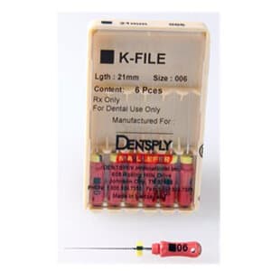 K-Files Stainless Steel #06, 21mm, Pink, 6/Pk, 671000 thumbnail 11