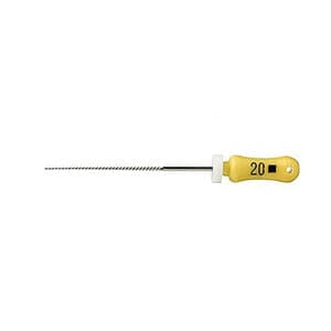 Dentsply Maillefer K-File #20 (Yellow), 31mm, Stainless Steel, 6/Pack, 671163 thumbnail 10