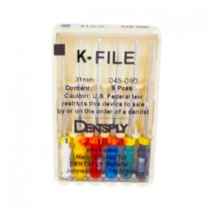 Maillefer Stainless Steel K-Files, 31 mm, #45-80 Assorted, 6/Pk, #671181 thumbnail 5
