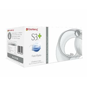 Cranberry S3+ Earloop Face Mask, ASTM Level 3, 3-Ply, Blue, 50/Box, S3160B thumbnail 22