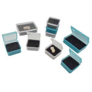 SmartBox Crown Box Small Transparent, 1" x 1", Bag of 100 thumbnail 3