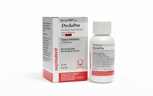 Septodont DycloPro 0.5% Topical Anesthetic Solution, 30ml Bottle - DycloPro 0.5% Topical Anesthetic Solution 30ml - Image 1
