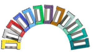 ContacEZ IPR Strip System Rainbow Set, Assorted Interproximal Reduction Strips, 0.07–0.50 mm, 24/Box, 32024 thumbnail 8