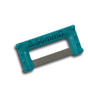 ContacEZ IPR Plus 0.50mm Double-Sided Widener, Coarse Diamond, Teal, 8/Pack thumbnail 8