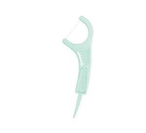 Plackers Micro Mint Dental Flossers, Individually Wrapped, F-Shaped, Mint, 1000/Case thumbnail 6