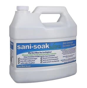 Sani-Soak Ultra Enzymatic Ultrasonic Cleaner, Mint, 1 Gallon Bottle thumbnail 6