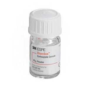 Durelon Carboxylate Luting Cement, Regular Set, Powder Triple Pack, 20 g, 3/Pk, 38236 thumbnail 7