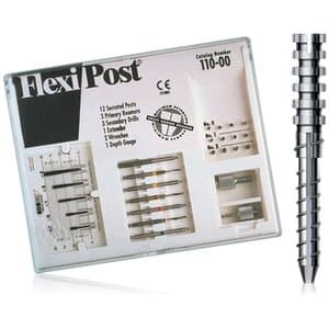 Flexi-Post Post System, Stainless Steel, Assorted Introductory Kit, Sizes #0/#1/#2, 12 Posts, 110-00 thumbnail 7
