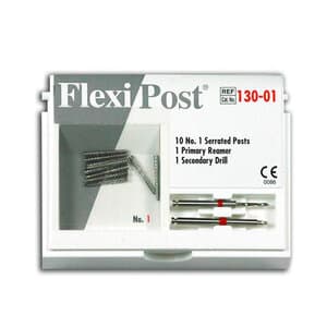Flexi-Post Stainless Steel Refill Kit, Size 1, Red, 10/Pkg, 130-01 thumbnail 12