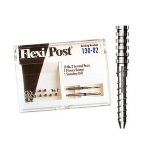 Flexi-Post Stainless Steel Refill Kit, Size 2, Blue, 10/Pkg, 130-02 thumbnail 8