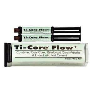 Ti-Core Flow+ Automix Dual-Cure Core Build-Up Material & Post Cement, Vita A2, Complete Kit, 2 x 4.5 g Syringes, 832-00 thumbnail 20