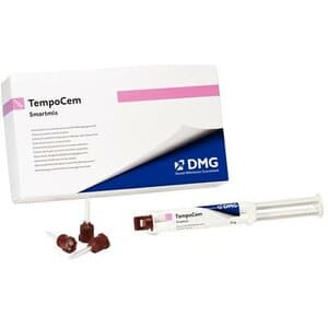 TempoCem Smartmix Temporary Cement, ZOE Formula, Standard Package, 2 x 11 g Syringes & 10 Smartmix Tips, 212129 thumbnail 8