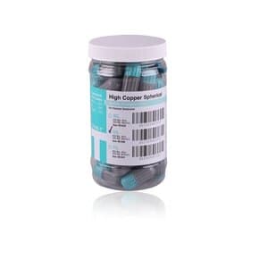 Zenith Type-T High Copper Spherical Amalgam Alloy Capsules, Fast Set, Double Spill, 600 mg, Aqua/Gray, 50/Jar, 61040 thumbnail 6