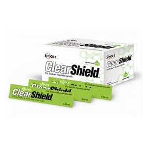 Kolorz ClearShield 5% Sodium Fluoride Varnish, Mint, 0.4 mL Unit Dose, 35/Pk, 799506 thumbnail 10