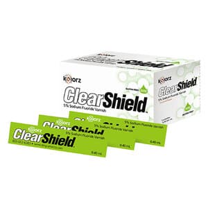 Kolorz ClearShield Fluoride Varnish, 5% NaF, Caramel, 0.4 mL Unit Dose, 35/Pk, 799516 thumbnail 14