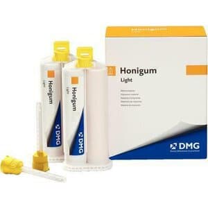 Honigum QuadFast Light Body VPS Impression Material, Fast Set, 50 ml Cartridges, 2/Pk with Tips, 999832 thumbnail 7