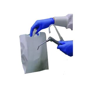 Fox Converting Self-Adhesive Chairside Waste Bags, White Paper, 6.5" x 3" x 9", 200/Pkg, 420653900 thumbnail 3