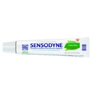 Sensodyne Fresh Mint Toothpaste, 0.8 oz Tubes, 50/Case thumbnail 3