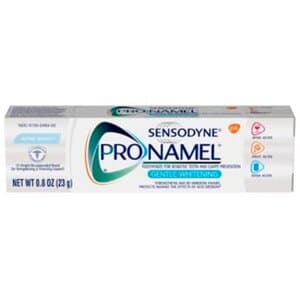 Sensodyne Pronamel Gentle Whitening Toothpaste, Fresh Mint, 0.8 oz Tube, 36/Case thumbnail 3