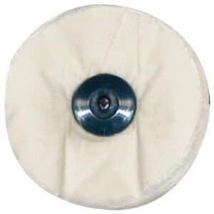 Dixon/Grobet Muslin Buffs with Plastic Center, 3" x 36" Ply, 3-Ply - MUSLIN BUFFS W/PLASTIC CENTER - PLY 3X36 - Image 1