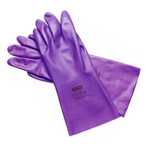 IMS Lilac Nitrile Utility Gloves, Flocklined, Powder-Free, Medium (Size 8), 3 Pairs/Box, 40-062 thumbnail 10