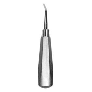 Hu-Friedy #74 Miller Apexo Surgical Elevator, Single End, #510 Large Tapered Hexagon Handle, Stainless Steel, E74 thumbnail 4