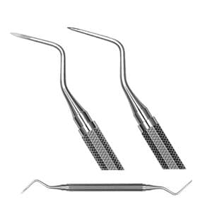 Hu-Friedy Heidbrink Root Tip Pick Elevator, #13/14, Double-Ended, #522 Hexagon Handle, 1/Pk, EHB13/14 thumbnail 11
