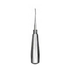 Hu-Friedy Luxating Elevator, 2mm, Curved, Single End, #510 Large Tapered Hexagonal Handle, EL2C thumbnail 5