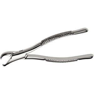 Hu-Friedy 23S Cowhorn Pediatric Extraction Forceps, 1st and 2nd Lower Molars, Stainless Steel, F23S thumbnail 5