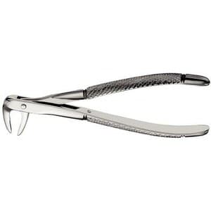 Hu-Friedy #74N European Style Root Extraction Forceps, Narrow Serrated Beaks, Lower Roots, FX74N thumbnail 6