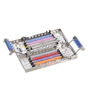 Hu-Friedy IMS Infinity Series Signa-Stat 12-Instrument Cassette, Green, 10.5" x 1.25" x 6.5", IMN8129 thumbnail 5